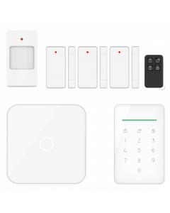 ELRO AS90S Home+ Système d'alarme intelligent sans fil - Wifi - Fonction GSM - Testé avec succès (AS90S)