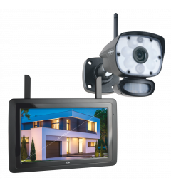 Ensemble de caméras de surveillance Color Night Vision avec écran 9” et appli (CZ60RIP)