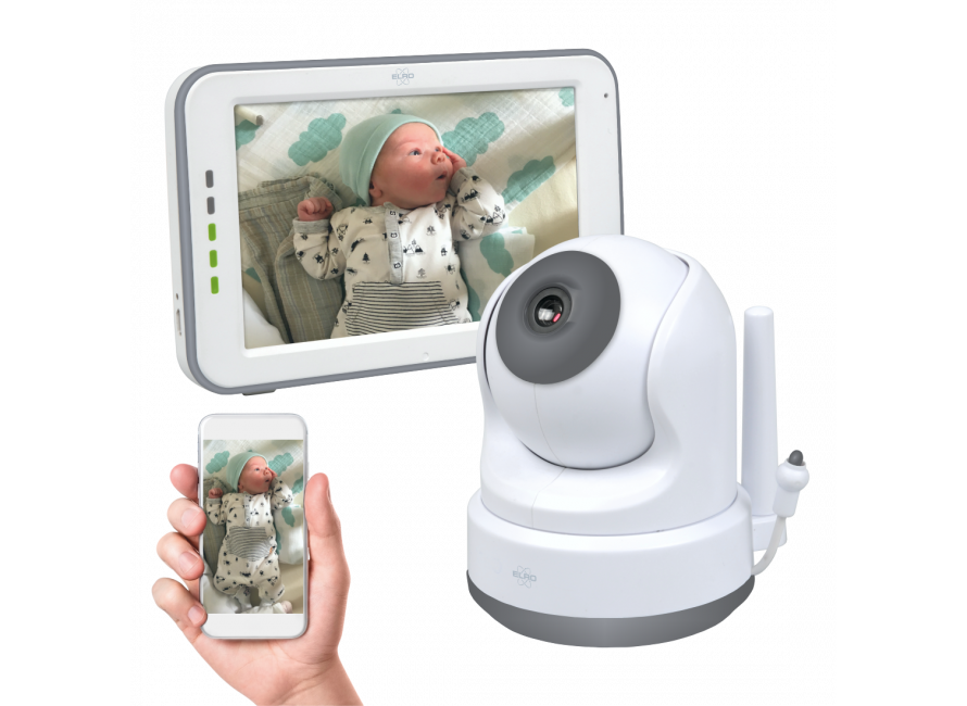 Baby Monitor Royale HD Babyphone avec écran tactile de 12,7 cm et