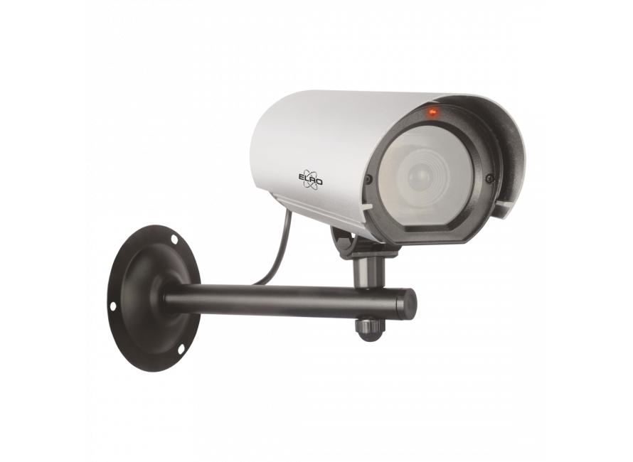 Caméra extérieure factice en aluminium avec lumière clignotante (CDB27F)  ELRO