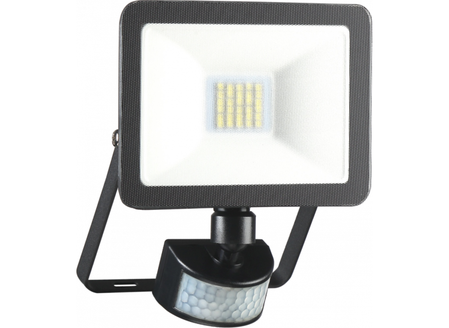 Lampe d'extérieur LED ELRO LF60 Design avec Détecteur de Mouvement - 10W -  800LM - Étanche IP54 - Noir ELRO
